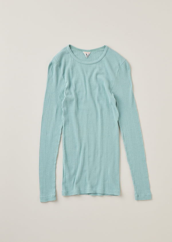 NESSA / ネッサ Broad Stitch Rib ロングスリーブTシャツ